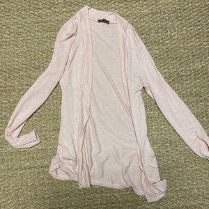 Light pink cardigan